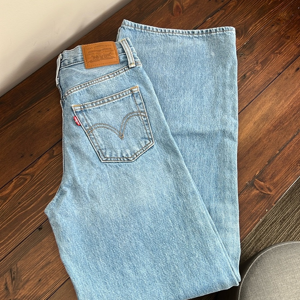Levi's Ribcage Wide Leg Jeans